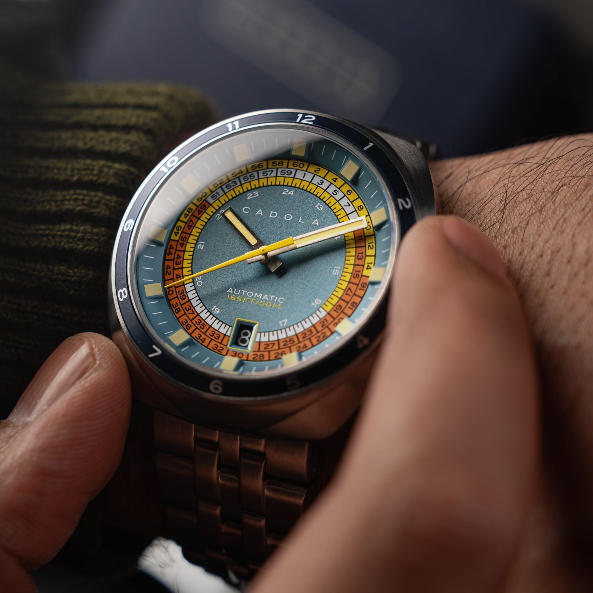 Cadola Giulia Suprema Automatic SII NH35 Movement Blue Dial CD