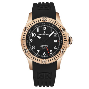 Air speed 16070.4767 / Black | Black Dial