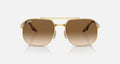 RB3699 UNISEX Arista / Clear Grad Brn |  Dial