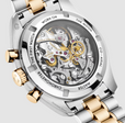 Speedmaster Moonwatch Professional Moonshine gold on steel | Silver Dial