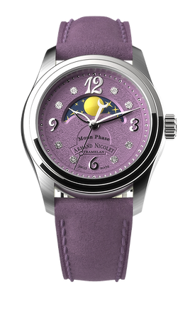 M03-4 Violet/Vegan leather |  Dial
