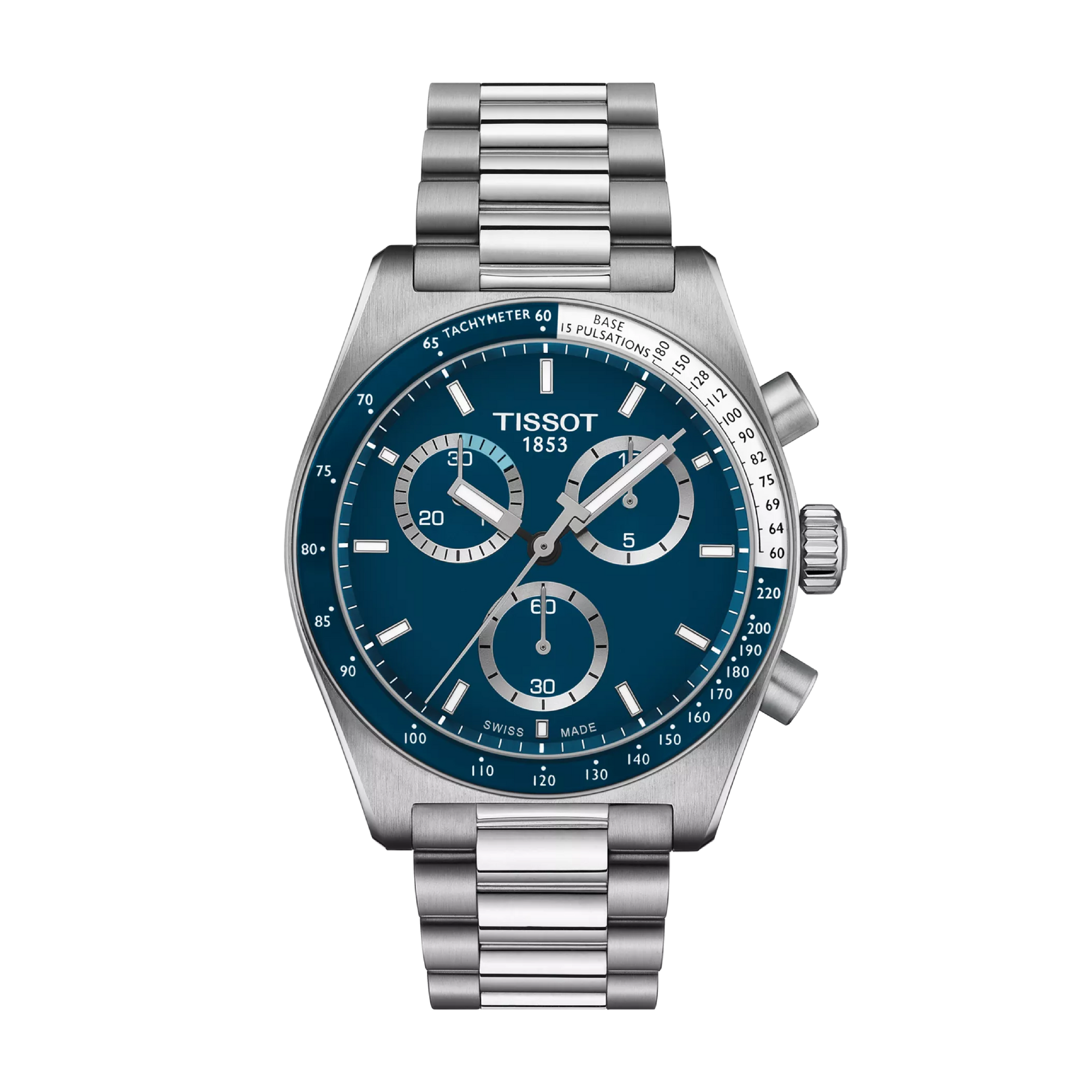 PR516 Chronograph Blue / Stainless Steel Blue Dial