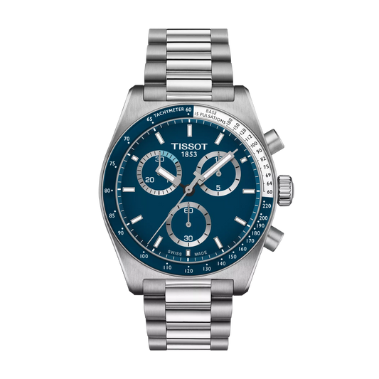 PR516 Chronograph Blue / Stainless Steel Blue Dial