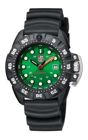 Scott Cassell Deep Dive 45mm / Green / Black | Green Dial