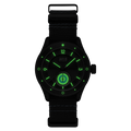 Airmaster Sector Meca-Quartz Black / Nylon | Black Dial