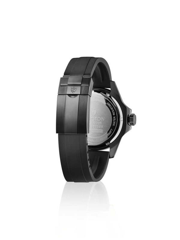 Sea Diver Black/Baby Blue/Black | Blue Dial