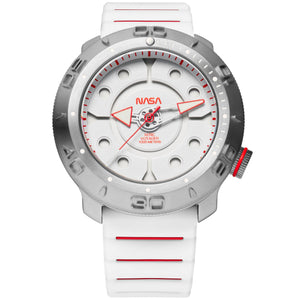 NASA Voyager Automatic 1000m Diver Europa White Dial