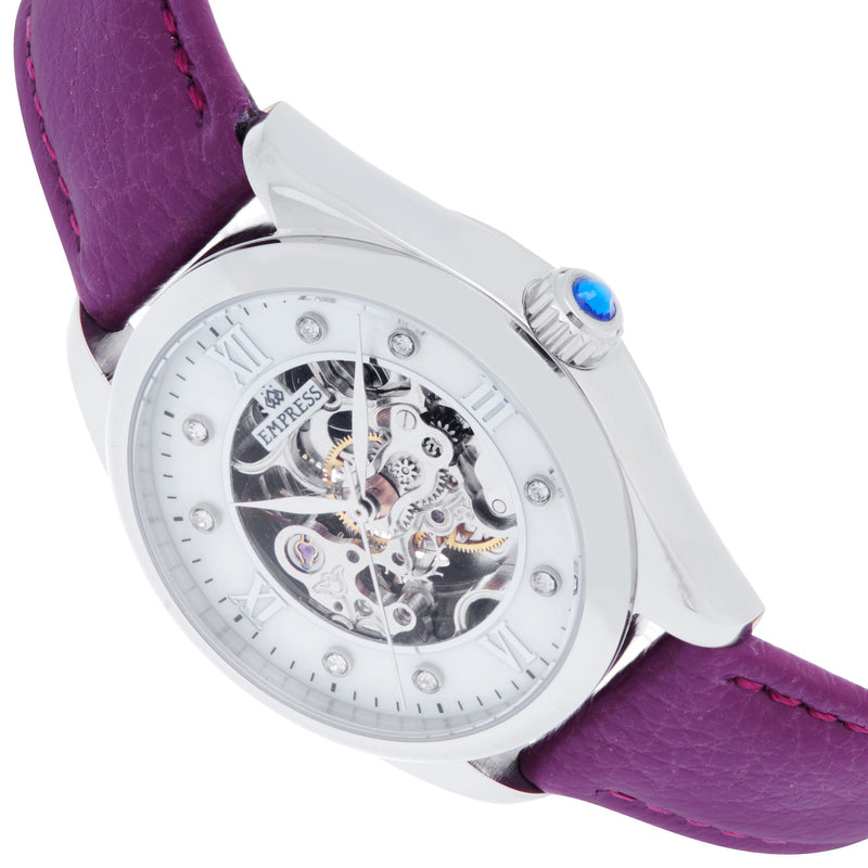Magnolia Purple/Silver | White Dial