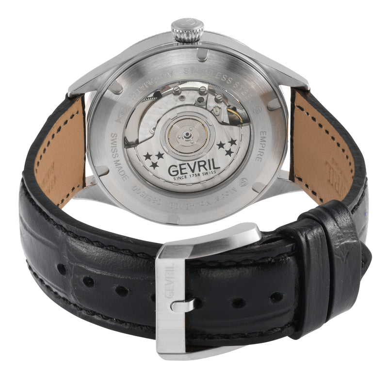 Empire Swiss made Automatic ETA 2895, 316L Case, Black Dial, second subdials | Black Dial