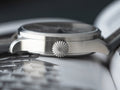 Aachen Grau 42 Automatic / Leather Strap Gray Dial