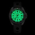 Night Diver 200M Automatic Full-Lume Diving Watch | Yellow Dial