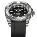 Deep Marine Explorer II Damascus – Black Dial
