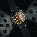 Fleuss Red / Leather | Red Dial