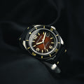 Fleuss Red / Leather | Red Dial