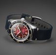 Fleuss Red / Leather | Red Dial