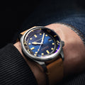 Bradner Blue Dial & Tan / Leather | Blue Dial