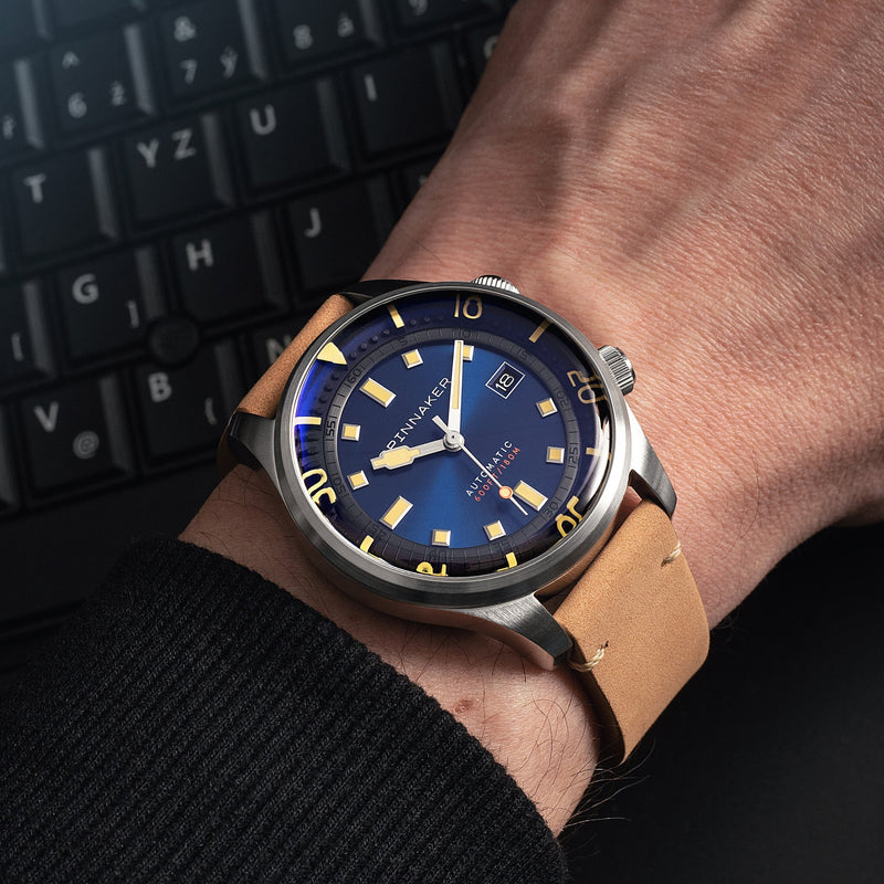 Bradner Blue Dial & Tan / Leather | Blue Dial