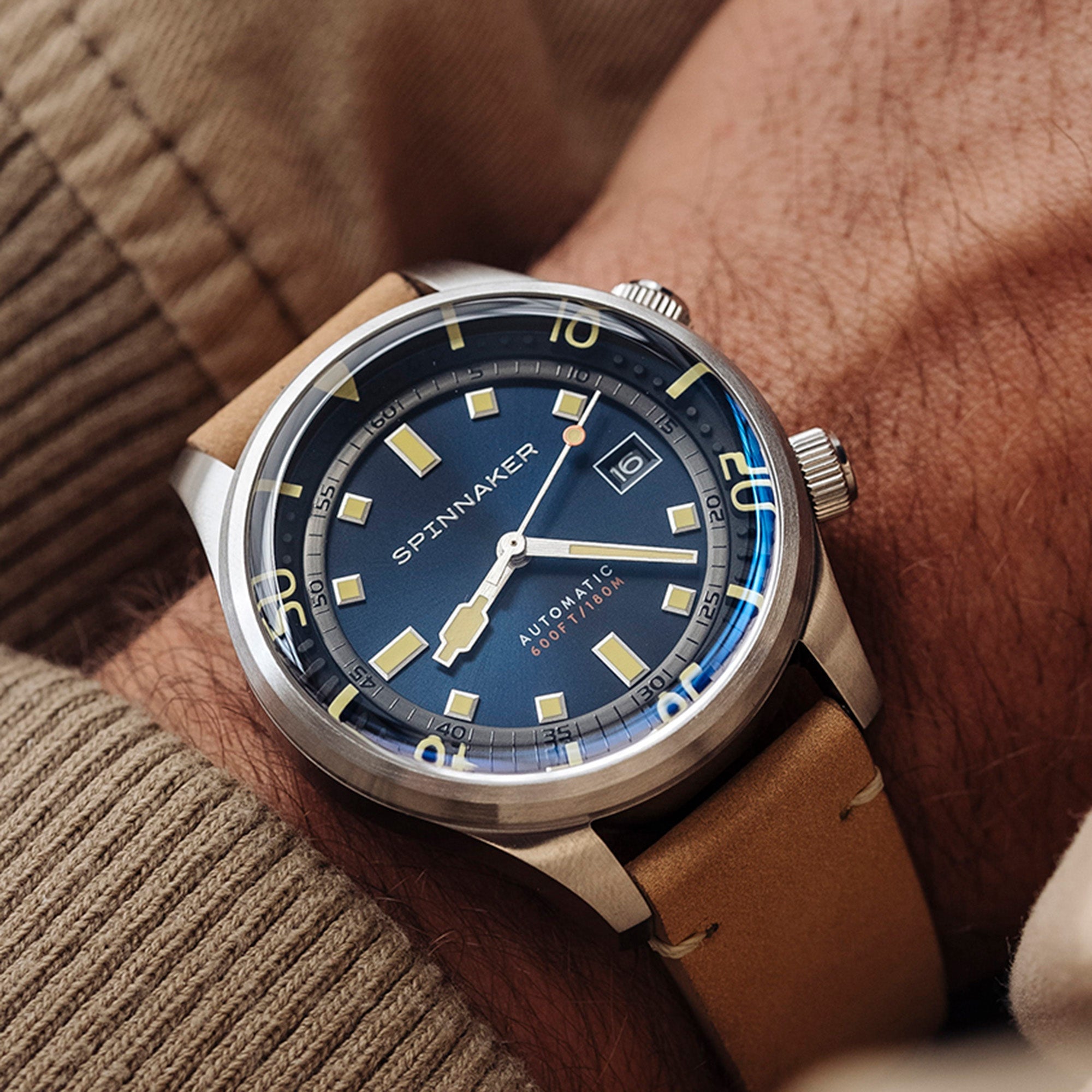 Bradner Blue Dial & Tan / Leather | Blue Dial