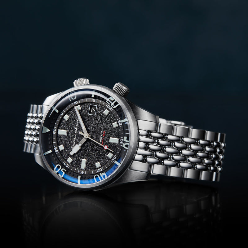 Bradner Black / Stainless Steel | Black Dial