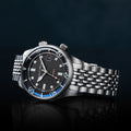 Bradner Black / Stainless Steel | Black Dial