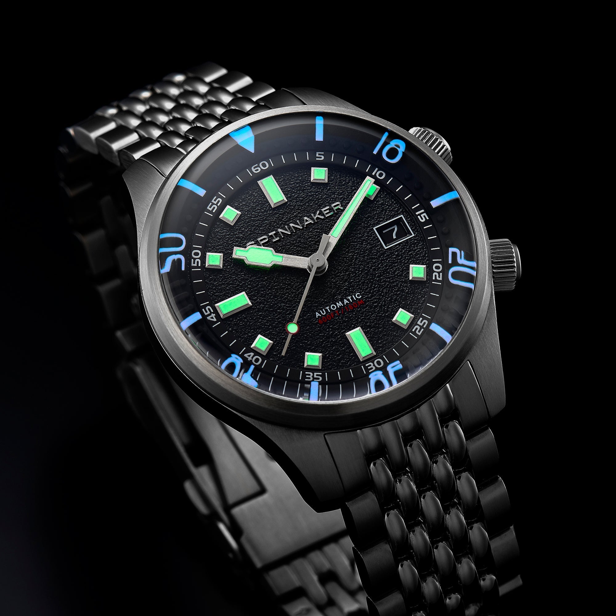 Bradner Black / Stainless Steel | Black Dial