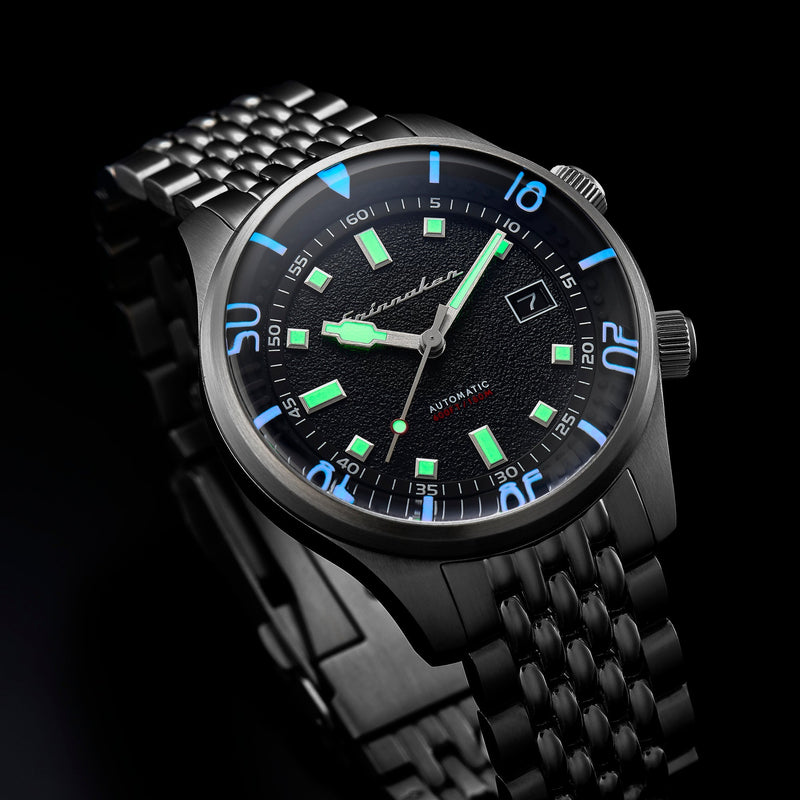 Bradner Black / Stainless Steel | Black Dial