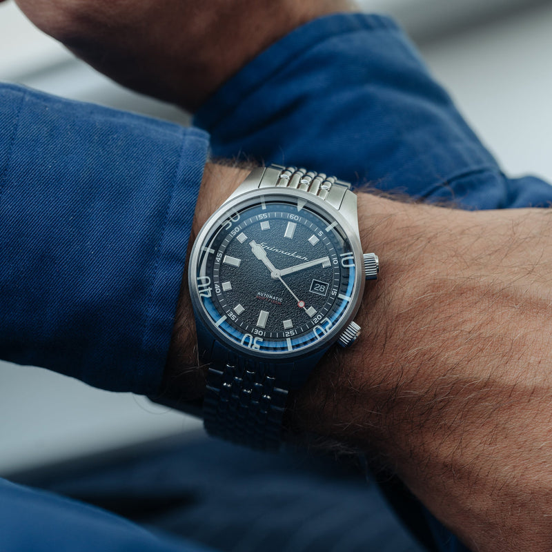 Bradner Black / Stainless Steel | Black Dial