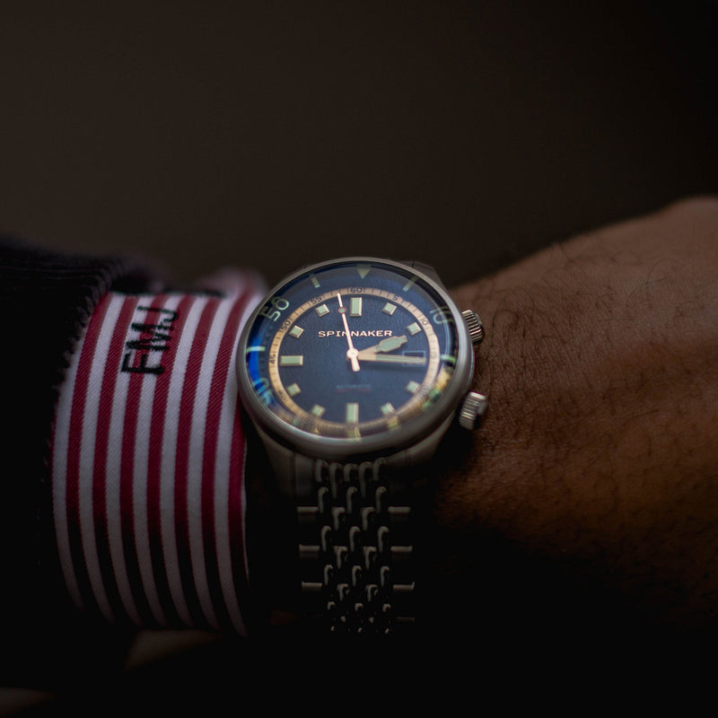 Bradner Blue / Stainless Steel | Blue Dial