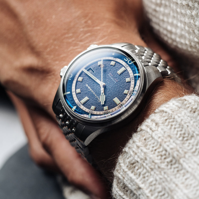 Bradner Blue / Stainless Steel | Blue Dial