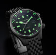 Bradner Green / Stainless Steel | Green Dial