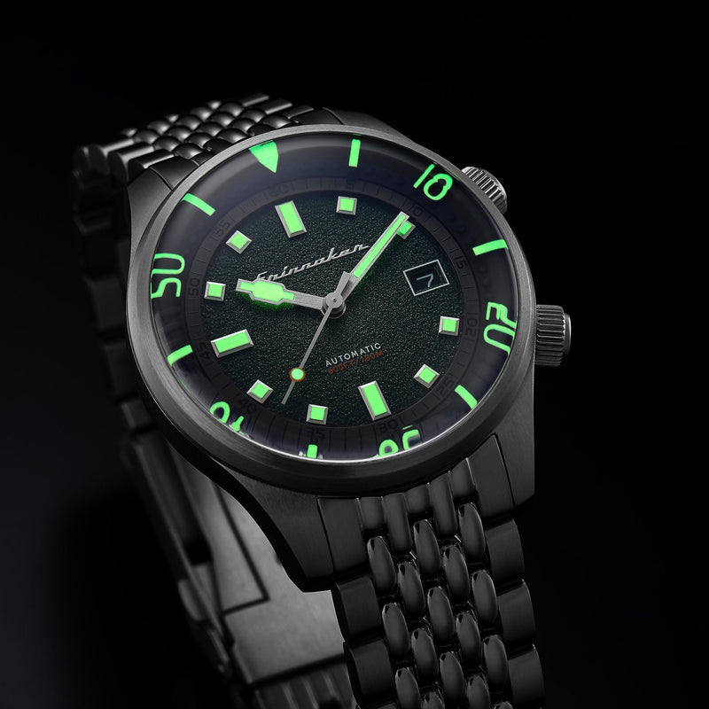Bradner Green / Stainless Steel | Green Dial