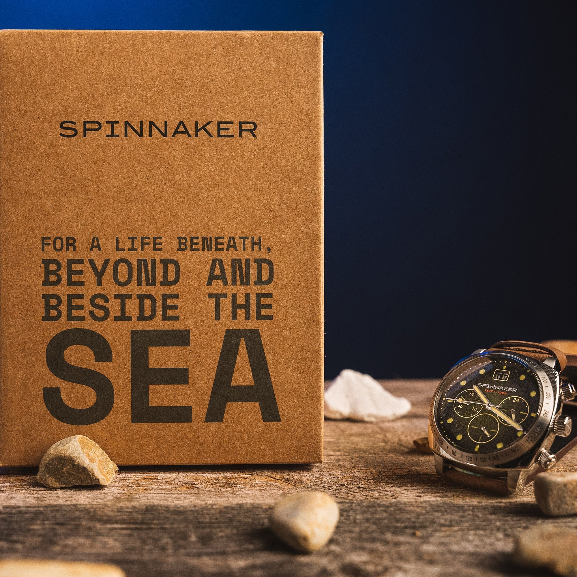 Hull Chronograph Green Dial / Leather | Green Dial