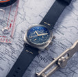 Hull Chronograph Blue / Leather | Blue Dial