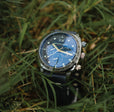 Hull Chronograph Blue / Leather | Blue Dial