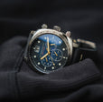 Hull Chronograph Blue / Leather | Blue Dial
