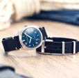 Hull California Blue Dial / Leather | Blue Dial