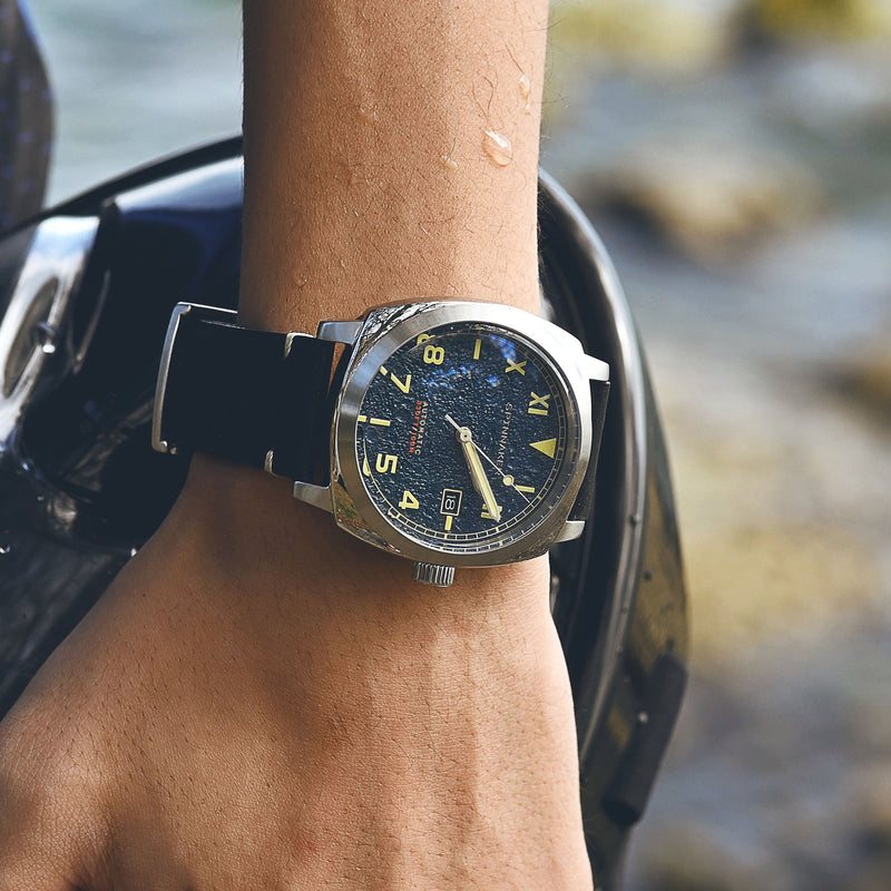 Hull California Blue Dial / Leather | Blue Dial