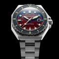 Dumas Burgundy / Stainless Steel | Burgundy Dial