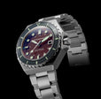 Dumas Burgundy / Stainless Steel | Burgundy Dial