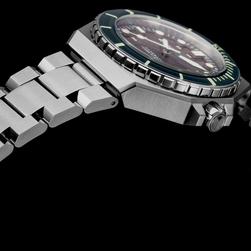 Dumas Burgundy / Stainless Steel | Burgundy Dial
