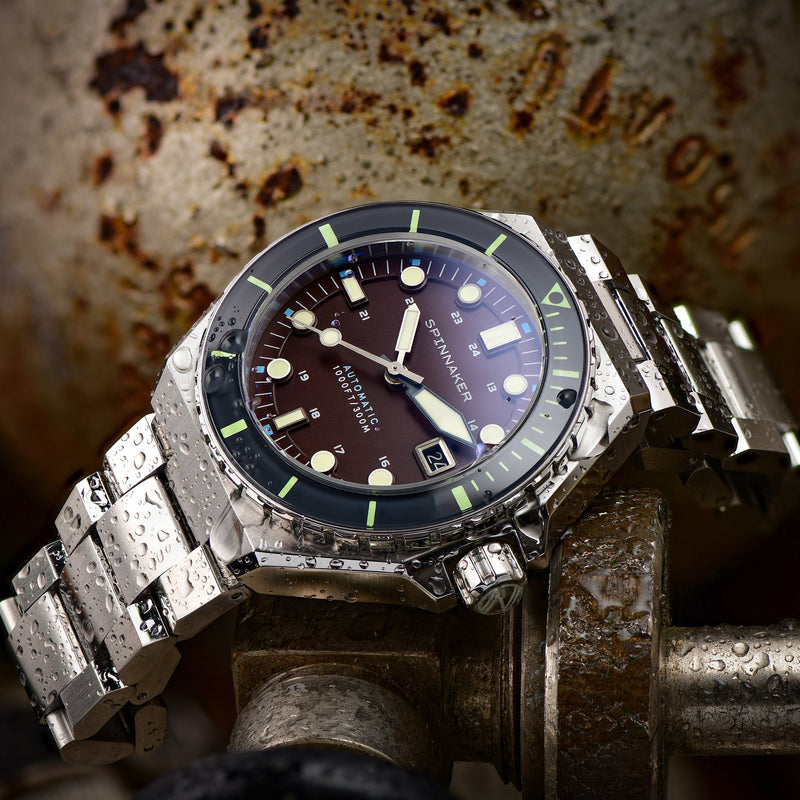 Dumas Burgundy / Stainless Steel | Burgundy Dial