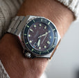 Dumas Burgundy / Stainless Steel | Burgundy Dial