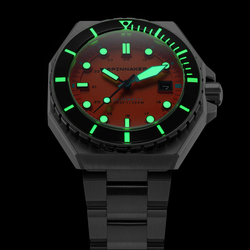 Dumas Orange / Stainless Steel | Orange Dial