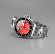 Dumas Orange / Stainless Steel | Orange Dial