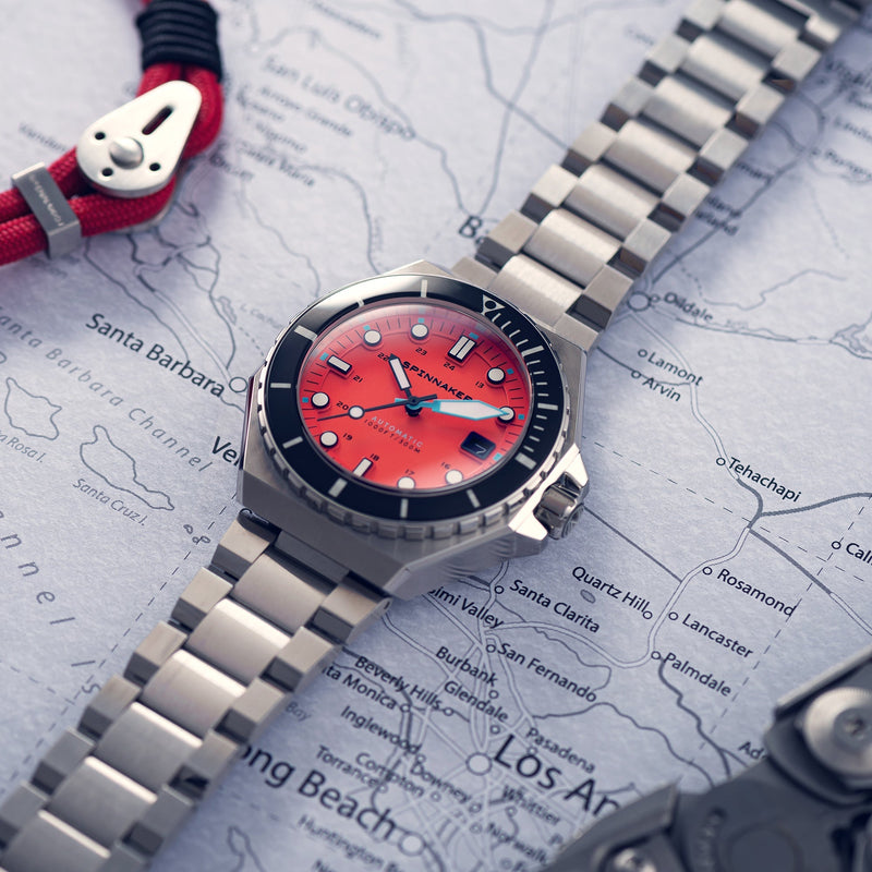 Dumas Orange / Stainless Steel | Orange Dial