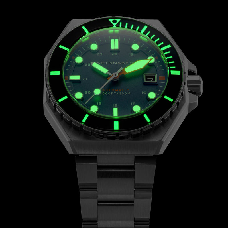 Dumas Blue / Black / Stainless Steel | Blue Dial