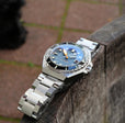 Dumas Blue / Black / Stainless Steel | Blue Dial