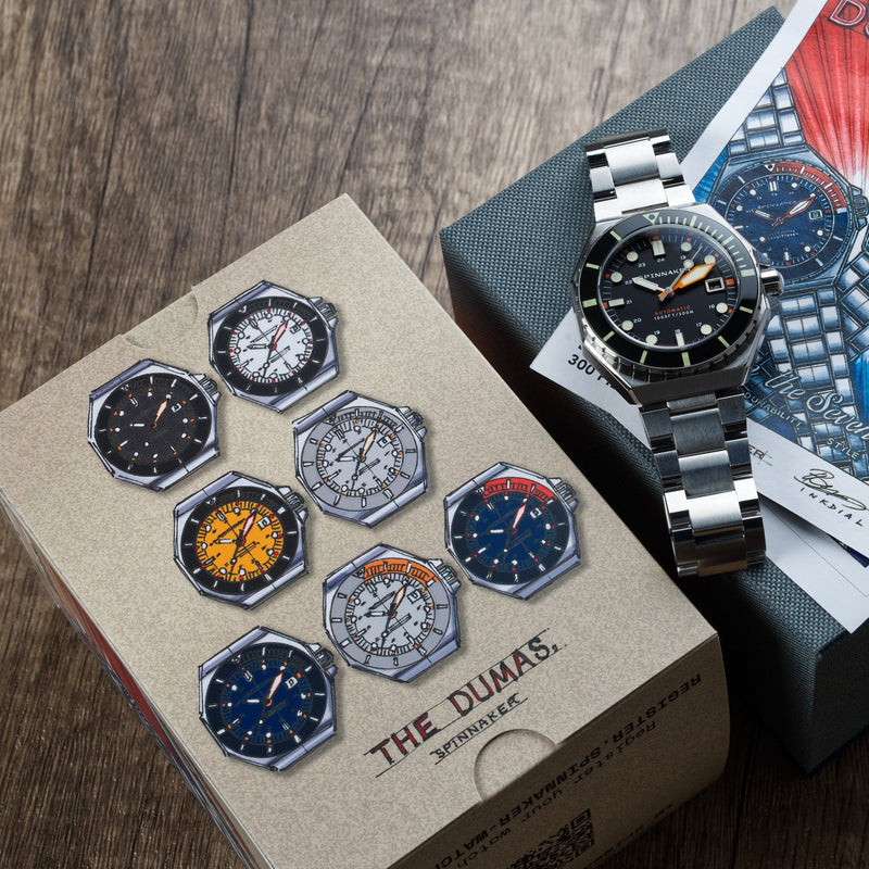 Dumas Black Dial / Stainless Steel | Black Dial