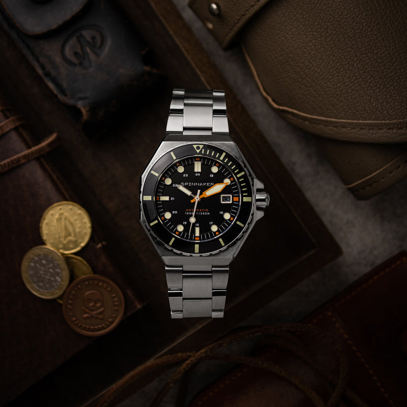 Dumas Black Dial / Stainless Steel | Black Dial