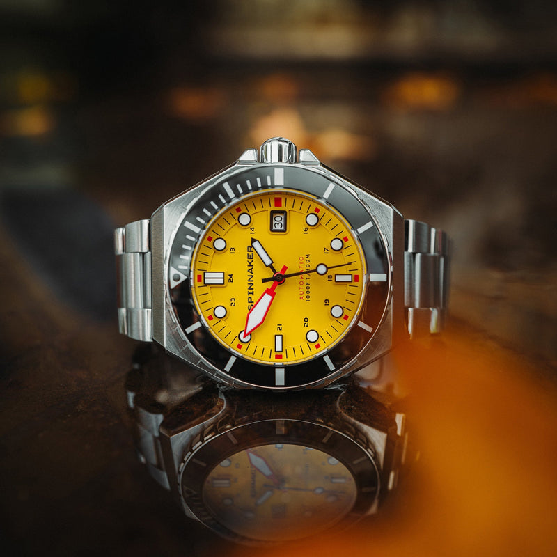 Dumas Yellow / Stainless Steel | Yellow Dial
